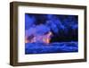 Kilauea lava flow near former town of Kalapana, Big Island, Hawaii, USA-Stuart Westmorland-Framed Photographic Print