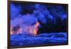 Kilauea lava flow near former town of Kalapana, Big Island, Hawaii, USA-Stuart Westmorland-Framed Photographic Print