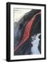 Kilauea lava flow near former town of Kalapana, Big Island, Hawaii, USA-Stuart Westmorland-Framed Photographic Print