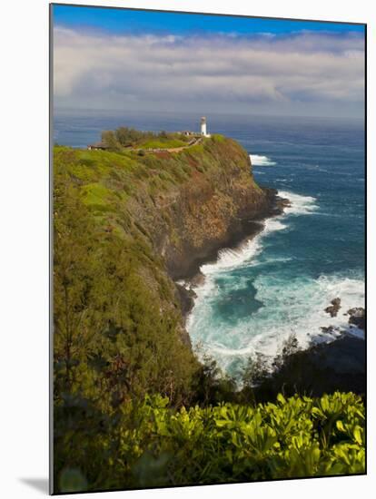 Kilauea Lighthouse, Kauai, Hawaii, USA-Fred Lord-Mounted Photographic Print