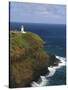 Kilauea Lighthouse Located on Kilauea Point on the Island of Kauai, Hawaii, USA-David R. Frazier-Stretched Canvas