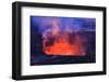 Kilauea Overlook, viewing one of the world's most active volcanoes, Hawaii Volcanoes NP, Big Island-Stuart Westmorland-Framed Photographic Print