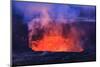 Kilauea Overlook, viewing one of the world's most active volcanoes, Hawaii Volcanoes NP, Big Island-Stuart Westmorland-Mounted Photographic Print