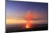 Kilauea Overlook, viewing one of the world's most active volcanoes, Hawaii Volcanoes NP, Big Island-Stuart Westmorland-Mounted Photographic Print