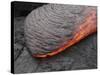 Kilauea Pahoehoe Lava Flow, Big Island, Hawaii-null-Stretched Canvas