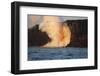 Kilauea volcano, Big Island, Hawaii. A rare lava flow formation called a 'fire hose'-Gayle Harper-Framed Photographic Print