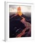 Kilauea Volcano Erupting-Jim Sugar-Framed Photographic Print