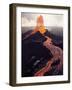 Kilauea Volcano Erupting-Jim Sugar-Framed Photographic Print