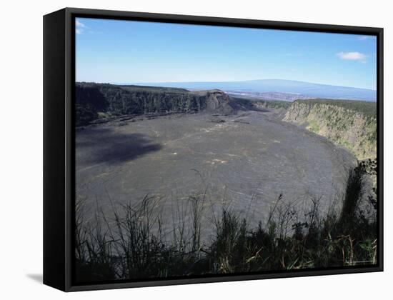 Kilaueau Iki Crater, Big Island, Hawaii, Hawaiian Islands, USA-Alison Wright-Framed Stretched Canvas