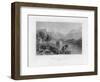 Kilchurn Castle, Loch Awe, Looking Towards Dalmally, Argyleshire, 19th Century-Thomas Barber-Framed Giclee Print