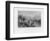 Kilchurn Castle, Loch Awe, Looking Towards Dalmally, Argyleshire, 19th Century-Thomas Barber-Framed Giclee Print