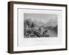 Kilchurn Castle, Loch Awe, Looking Towards Dalmally, Argyleshire, 19th Century-Thomas Barber-Framed Giclee Print