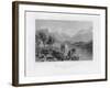 Kilchurn Castle, Loch Awe, Looking Towards Dalmally, Argyleshire, 19th Century-Thomas Barber-Framed Giclee Print