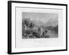 Kilchurn Castle, Loch Awe, Looking Towards Dalmally, Argyleshire, 19th Century-Thomas Barber-Framed Giclee Print