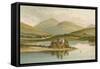 Kilchurn Castle - Loch Awe-English School-Framed Stretched Canvas