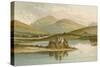 Kilchurn Castle - Loch Awe-English School-Stretched Canvas