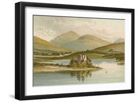 Kilchurn Castle - Loch Awe-English School-Framed Giclee Print