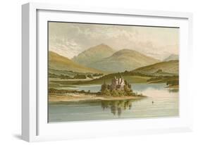 Kilchurn Castle - Loch Awe-English School-Framed Giclee Print