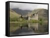 Kilchurn Castle, Near Loch Awe, Highlands, Scotland, United Kingdom, Europe-Richard Maschmeyer-Framed Stretched Canvas