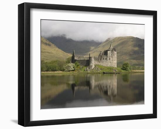 Kilchurn Castle, Near Loch Awe, Highlands, Scotland, United Kingdom, Europe-Richard Maschmeyer-Framed Photographic Print