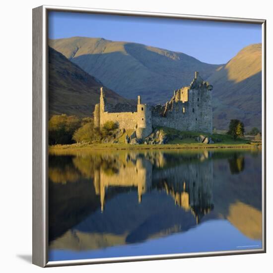 Kilchurn Castle Reflected in Loch Awe, Strathclyde, Scotland, UK, Europe-Roy Rainford-Framed Photographic Print