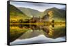 Kilchurn Sunset-Swen_Stroop-Framed Stretched Canvas