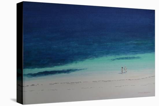 Kilifi Beach-Lincoln Seligman-Stretched Canvas