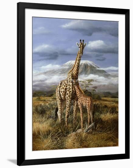 Kilimanjaro Pair-Trevor V. Swanson-Framed Giclee Print