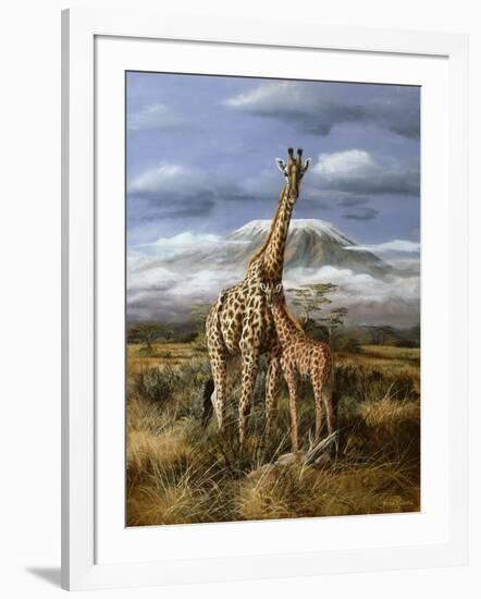 Kilimanjaro Pair-Trevor V. Swanson-Framed Giclee Print