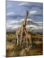 Kilimanjaro Pair-Trevor V. Swanson-Mounted Giclee Print