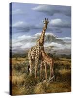 Kilimanjaro Pair-Trevor V. Swanson-Stretched Canvas