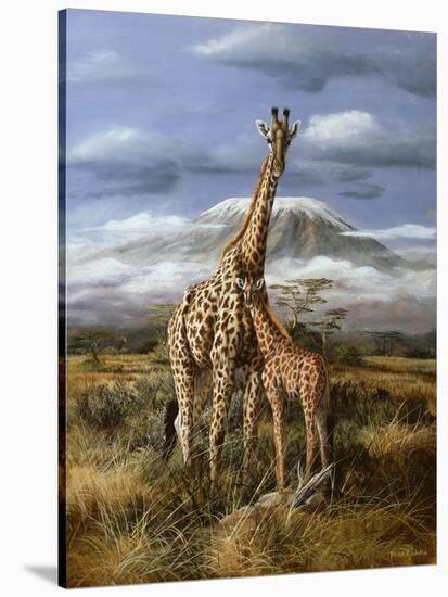 Kilimanjaro Pair-Trevor V. Swanson-Stretched Canvas