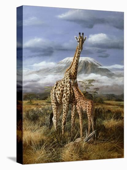 Kilimanjaro Pair-Trevor V. Swanson-Stretched Canvas