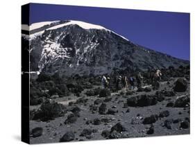 Kilimanjaro's Summit, Kilimanjaro-Michael Brown-Stretched Canvas