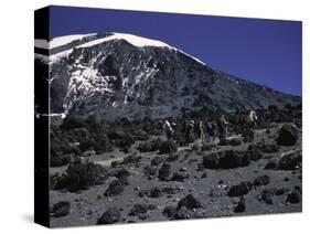 Kilimanjaro's Summit, Kilimanjaro-Michael Brown-Stretched Canvas