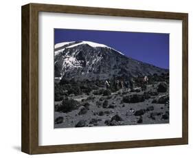 Kilimanjaro's Summit, Kilimanjaro-Michael Brown-Framed Photographic Print