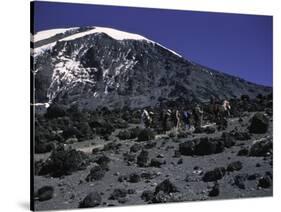 Kilimanjaro's Summit, Kilimanjaro-Michael Brown-Stretched Canvas