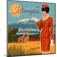 Kilimanjaro-Bruno Pozzo-Mounted Art Print