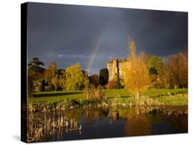 Kilkea Castle Hotel, Built 1180 by Hugh De Lacey, Kilkea, Co Kildare, Ireland-null-Stretched Canvas