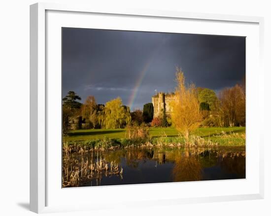 Kilkea Castle Hotel, Built 1180 by Hugh De Lacey, Kilkea, Co Kildare, Ireland-null-Framed Photographic Print