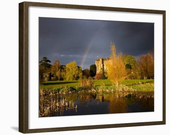 Kilkea Castle Hotel, Built 1180 by Hugh De Lacey, Kilkea, Co Kildare, Ireland-null-Framed Photographic Print