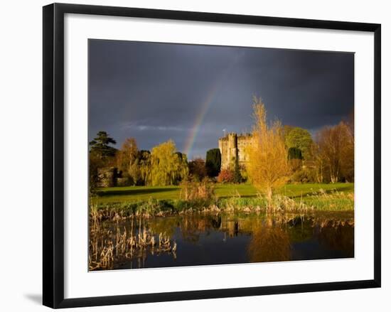 Kilkea Castle Hotel, Built 1180 by Hugh De Lacey, Kilkea, Co Kildare, Ireland-null-Framed Photographic Print