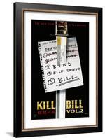 Kill Bill: Vol. 2, US Poster, 2004. © Miramax/courtesy Everett Collection-null-Framed Art Print