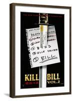 Kill Bill: Vol. 2, US Poster, 2004. © Miramax/courtesy Everett Collection-null-Framed Art Print