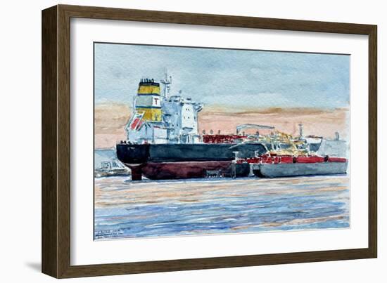 Kill Van Kull, Bayonne-Anthony Butera-Framed Giclee Print