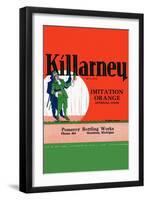 Killarney Imitation Orange-null-Framed Art Print