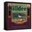 Killdeer Brand - Glendora, California - Citrus Crate Label-Lantern Press-Framed Stretched Canvas