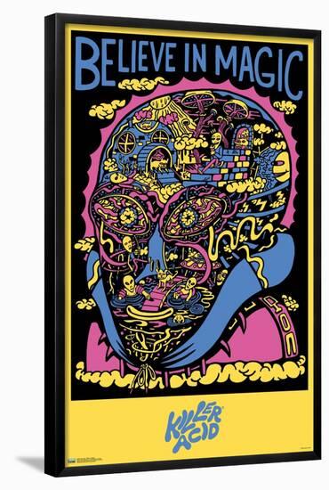 Killer Acid - Believe in Magic-Trends International-Framed Poster