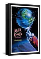 KILLER KLOWNS FROM OUTER SPACE [1988], directed by STEPHEN CHIODO.-null-Framed Stretched Canvas