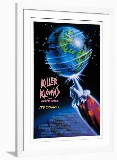 KILLER KLOWNS FROM OUTER SPACE [1988], directed by STEPHEN CHIODO.-null-Framed Giclee Print